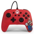 Manette filaire améliorée Power A pour Switch Mario