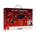 Pack gaming Nintendo Switch Konix Casque + Sacoche de transport + boite pour 4 cartouches de jeux + Câble USB + Protection d'écran