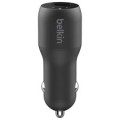 Chargeur de voiture Belkin 32-Watt Double Port USB et USB-C Noire d'occasion (Accessoires)
