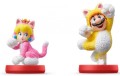 Amiibo Cat Mario & Cat Peach 