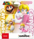 Amiibo Cat Mario & Cat Peach en boîte 