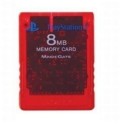 Carte Mémoire 8 Mb Rouge