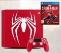 Console Playstation 4 Slim (1 To) Rouge Édition Limitée Spider-Man (avec jeu)