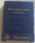 Carte Mémoire 8 Mb Bleue