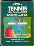 Tennis International Edition en boîte  d'occasion (Atari 2600)