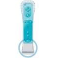 Wiimote Bleue et Wii Motion Plus