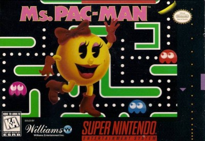 Ms. Pac-Man (import USA)   - Super Nintendo