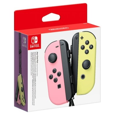 Paire de manettes Joy-Con rose pastel & jaune pastel pour Nintendo Switch - Switch