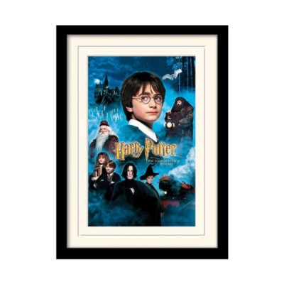 Impression encadrée L'Ecole des Sorciers 30x40cm - Poster