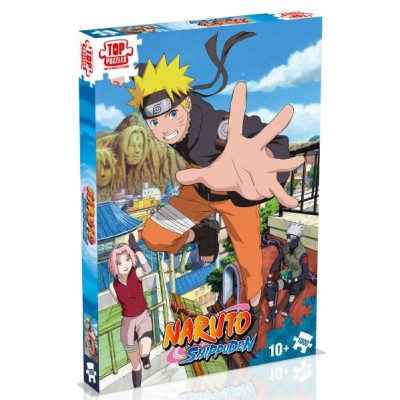 Puzzle Retour à Konoha 1000 pièces Naruto Shippuden - Jeux et cartes