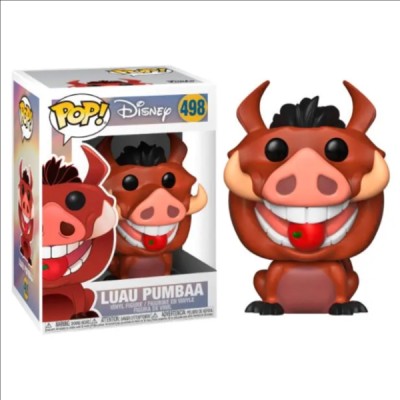 Figurine Pop Luau Pumbaa (Le Roi Lion) n°498 - Figurine