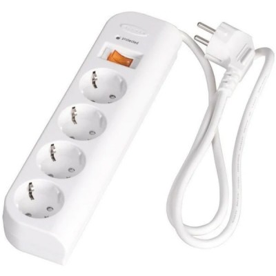 Multiprise parafoudre 4 prises cordon 1m Belkin - Multimedia