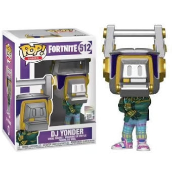 Pop Figurine Dj Yonder Fortnite N° 512 - Figurine