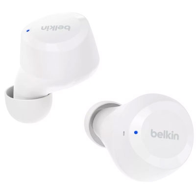 Écouteurs sans fil avec micro intra-auriculaire Belkin blanc - Multimedia