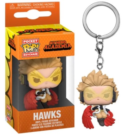 Porte-Clés Hawks Pocket Pop - My Hero Academia - porte cle