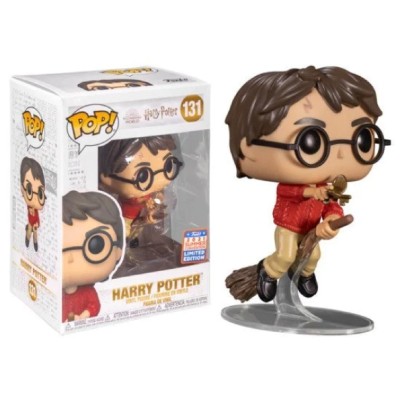 Pop Harry Potter Flying With Winged Key - Figurine