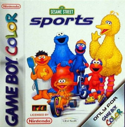 1 rue sesame vive le sport - Game Boy