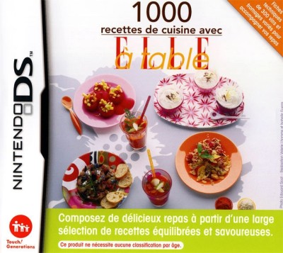 1000 Recettes de Cuisine avec Elle à Table - DS