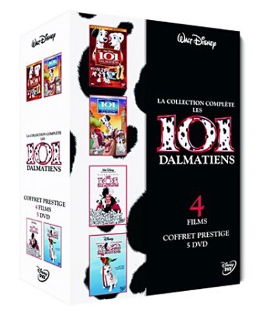 Les 101 dalmatiens coffret films et dessins animés - DVD