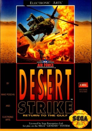 Desert Strike: Return to the Gulf (import USA) en boîte - Megadrive