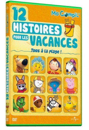 12 Histoires pour les Vacances - Tous à la plage! - DVD