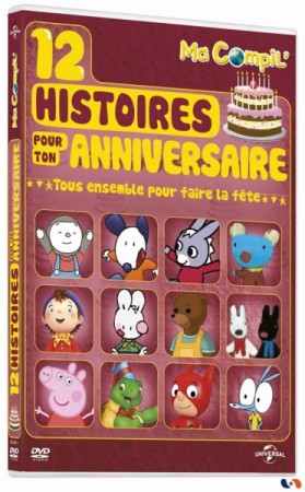 12 histoires pour ton anniversaire tous ensemble pour faire la fête - DVD