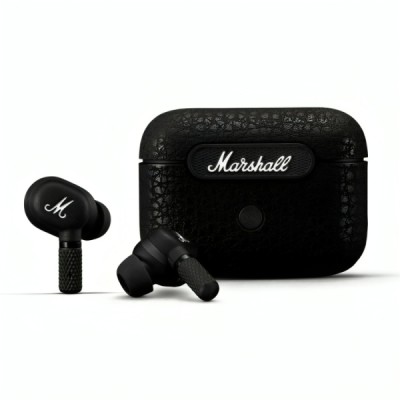 Écouteurs Marshall Motif ANC sans fil Bluetooth  à réduction de bruit active noir - Multimedia