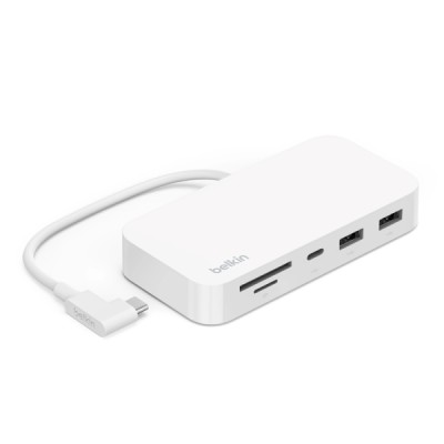 Adaptateur USB-C multiport 6-en-1 Belkin - Multimedia