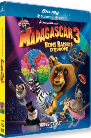 Madagascar 3 : Bons Baisers d'Europe - BluRay