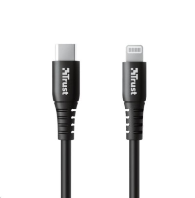Câble Lightning vers USB-C - 1 mètres Trust Ndura - Multimedia
