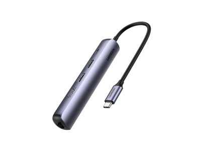 Adaptateur USB Ultra slim 5 en 1 USB-C Ugreen - Multimedia