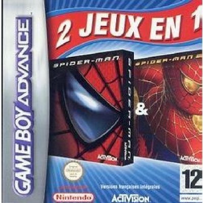 Spider-Man 1 & 2 en boîte  - Game Boy Advance