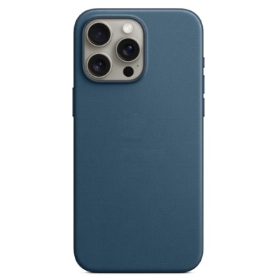 Coque silicone pour iPhone 15 pro max bleu foncé Fairplay - Multimedia