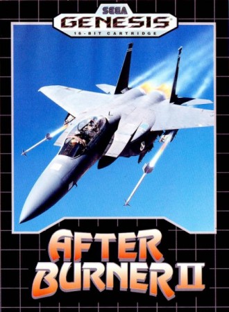 After Burner II (import USA) en boîte - Megadrive
