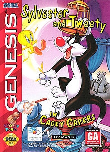 Titi et Grosminet dans une Aventure Infernale (Import USA) - Megadrive