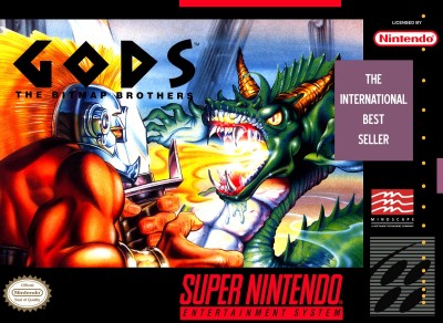 Gods (Import USA) - Super Nintendo