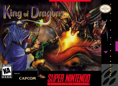 King of Dragons (import USA) - Super Nintendo