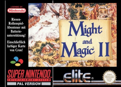 Might and Magic II  - Super Nintendo