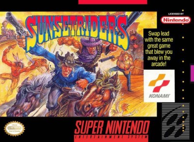 Sunset Riders (import USA) - Super Nintendo