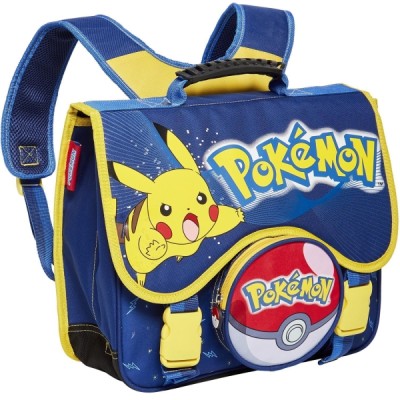 Sac à dos Pokémon Pikachu 38 cm, 2 compartiments - Figurine