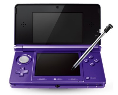 Console Nintendo 3DS Midnight Purple - 3DS