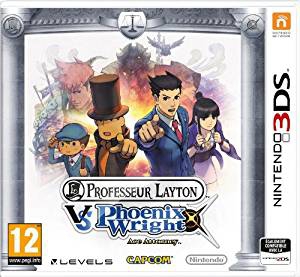 Professeur Layton vs Phoenix Wright : Ace Attorney sous blister - 3DS