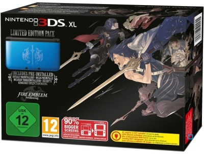 Console Nintendo 3DS XL Bleue Fire Emblem Awakening (En Boîte) - 3DS