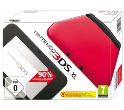 Console Nintendo 3DS XL - Rouge & Noir - 3DS