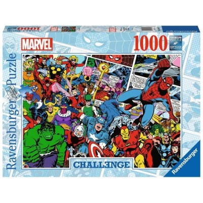 Puzzle Marvel challenge 1000 pieces - Jeux et cartes