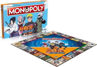 Monopoly naruto Shippuden 8 ans et plus - Jeux et cartes