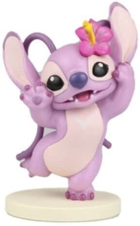  figurine Stitch Angel et sa fleur - Disney - Figurine