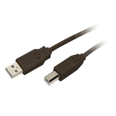 Câble USB 2.0 Type A male / Type B male 1.8m MEDIARANGE  - Noir - Multimedia