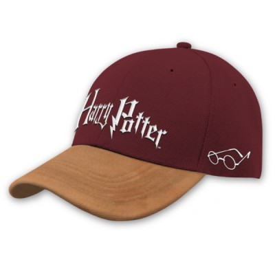 Casquette Baseball Harry Potter Bordeaux et Beige - Harry Potter - Textile