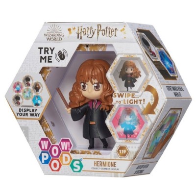 Figurine et cadre LED PODS Hermione - Harry Potter - Figurine